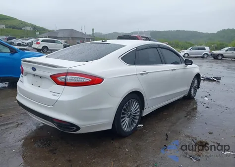 2013 Ford Fusion Titanium z USA, uszkodzony, nr VIN 3FA6P0K95DR320265